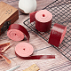 GORGECRAFT Brown Red Leather Strap 2 Inch Wide 79 Inch Long Lychee Pattern Leather Belt Strips Wrap Single Sided Flat Cord for DIY Crafts Projects Clothing Jewelry Wrapping Making Bag Furniture AJEW-WH0034-90D-03-5