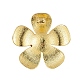 Plateados de oro grande de la aleación colgantes ENAM-L030-H01-G-2