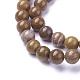 Chapelets de perles en pierre gemme naturelle G-P424-D-6mm-3