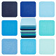 Craspire 16 шт. 8 цвета квадратные шерстяные фетровые коврики для чашек DIY-CP0008-34-1