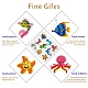 Diy kits de pegatinas de pintura de diamantes para niños DIY-WH0168-55-5