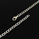 Fashionable Wedding Flower Rhinestone Necklace and Stud Earring Jewelry Sets SJEW-R046-01-9