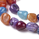 Chapelets de perles d'agate naturelle G-L560-L02-2