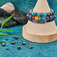 Craftdady 135pcs 9 styles de perles d'hématite synthétiques non magnétiques G-CD0001-12-9