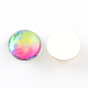 Half Round/Dome Glass Flatback Cabochons for DIY Projects GGLA-Q037-12mm-16-2