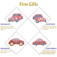 Kits de porte-clés de peinture de diamant de voitures de bricolage DIY-WH0182-16-5