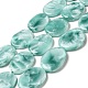 Brins de perles de verre naturel G-I247-26A-1