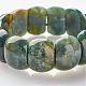 Agate perles naturelles indien étirer bracelets BJEW-G498-05-3