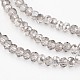 Chapelets de perles en verre électroplaqué&nbsp;EGLA-G014-2mm-PL-B01-1