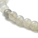 Labradorite naturelle bracelets extensibles de perles BJEW-D446-A-42-3