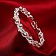 Laiton simples bracelets en perles tressées BJEW-BB00651-4