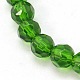 Faceted Glass Round Beads Strands X-GF6mmC18-1