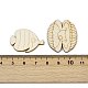25 шт. необработанных деревянных вырезов WOOD-P020-01A-3
