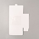 Квадратная подарочная коробка из картона и бумаги CON-WH0092-68B-02-2