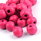 Dyed Natural Wood Beads WOOD-S662-6x7mm-A09-1