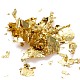 ホイルフレーク  diyの金箔フレーク  エポキシジュエリーアクセサリーフィラー用  ゴールド  箱：2.9x1.6センチメートル X-DIY-E032-02B-3
