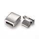 304 Stainless Steel Bayonet Clasps STAS-L238-002P-3