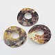 Printed Natural Akoya Shell Pendants for Necklace Making SSHEL-J016-03-2