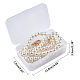 Cadenas de correa de bolso de perlas de imitación de plástico abs FIND-PH0001-74-3