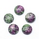 Natural Ruby in Zoisite Cabochons G-P393-R34-8MM-1