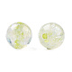 Des perles de résine transparentes RESI-N034-01-E03-1