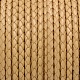 Eco-Friendly Braided Leather Cord WL-E018-3mm-03-2