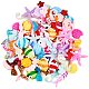 PandaHall Elite about 100pcs 10 Styles Sea Theme Resin Flatback Cabochons for DIY Phone Case Decoration Ornament Scrapbooking DIY Crafts(Mermaid Tail PH-CRES-G015-04-1