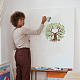 Fingerinspire coeur arbre de vie peinture pochoir 11.8x11.8 pouce en forme de coeur creux arbre de vie dessin modèle plante arbre décoration pochoir bricolage artisanat pour peinture sur mur meubles en bois DIY-WH0391-0355-5
