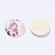 Tempered Glass Cabochons GGLA-22D-14-1