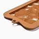 Moldes de silicona de calidad alimentaria para chocolate DIY-F068-03-4