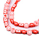 Handmade Polymer Clay Beads Strands CLAY-N008-077-B01-3