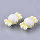 Perles en acrylique de style artisanal MACR-S299-034-2