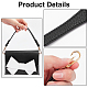 Litchi Texture PU Leather Wide Bag Handles FIND-WH0005-28A-3