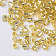 6/0 perles de bugle de verre SEED-S032-04B-02-2