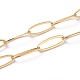 Soldered Brass Paperclip Chains CHC-G005-24G-4