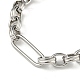 Bracelets de chaîne figaro en 201 acier inoxydable STAS-Z056-09P-2