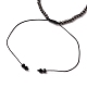 Verstellbare Nylonschnur geflochtenen Perlen Armbänder BJEW-JB05734-02-3