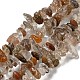 Chapelets de perles en quartz de rutile naturel G-M205-92-1