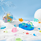 Ahademaker 樹脂ダイビング宝石プール おもちゃ  子供の水泳のおもちゃ  海洋動物  ミックスカラー  9~33x6~31x5~20mm  230個/箱 AJEW-GA0001-99-5