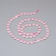 Chapelets de perles en quartz rose naturel G-I249-A15-2