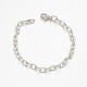 Iron Cable Chain Bracelet Making BJEW-N273-01-1