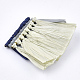 Décoration pendentif pompon raphia FIND-T023-14-3