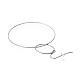 Серьги-подвески из нержавеющей стали 304 EJEW-L237-02P-2