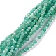Brins de perles d'émeraude naturelles G-A026-A01-2mm-1