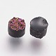 Cabochons en résine d'imitation quartz druzy RESI-E013-02E-4mm-2