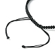 2 Stück 2-farbiges Unendlichkeits- und Herz-Mikropavé-Armband-Set aus klarem Kubikzirkonia aus Messing BJEW-TA00292-3