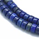 Chapelets de perles en lapis-lazuli naturel G-F631-A05-3