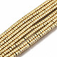 Electroplate Non-magnetic Synthetic Hematite Beads Strands X-G-T114-47G-1