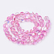 Synthetic Moonstone Beads Strands G-S283-8mm-08A-2