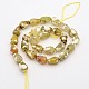 Faceted Teardrop Natural Fire Crackle Agate Beads Strands G-E302-003-2